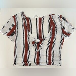 Stripped tight shirt